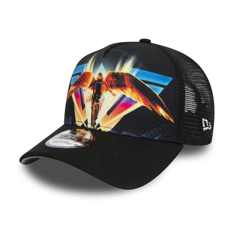 Gorras New Era 9forty Negros - Wonder Woman 89057YIQH